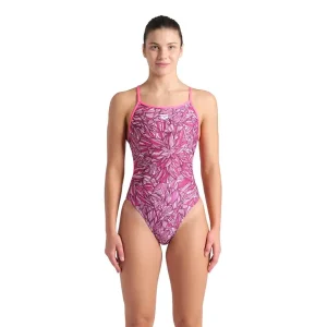 Arena Women's Pink Dahlia Lace Back 008800-950