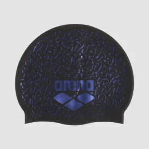 Arena Shine Silicone Cap Black-Plum 009386-203