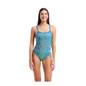 Arena Women's Snake Skin Swim Challenge Γυναικείο Μαγιό Προπόνησης 010156-506