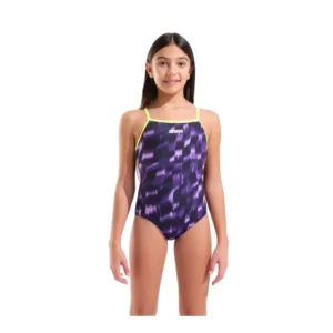 Arena Girl Wave Lightdrop Back Swimsuit Παιδικό Μαγιό 011740-900