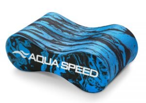 Aqua Speed 4 Layers Swirl Pullbuoy Blue col.10 160-10