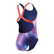 Speedo Girl's Digital Printed Leaderback Swimsuit Μαγιό Κολύμβησης 8-12377003 - Image 2
