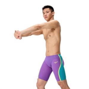 Speedo Men's Fastskin LZR Pure Intent 2.0 Jammer Purple/Turquoise 8-15857004