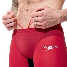 Speedo Men's Fastskin LZR Pure Valor 2.0 Jammer Red/Black 8-15861002 - Image 3