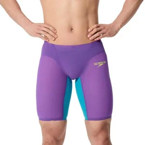Speedo Men's Fastskin LZR Pure Valor 2.0 Jammer Purple/Turquoise 8-15861004