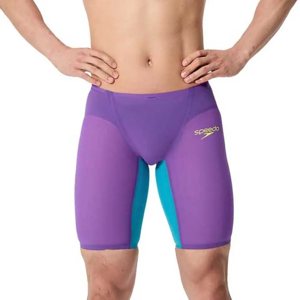 Speedo Men's Fastskin LZR Pure Valor 2.0 Jammer Purple/Turquoise 8-15861004