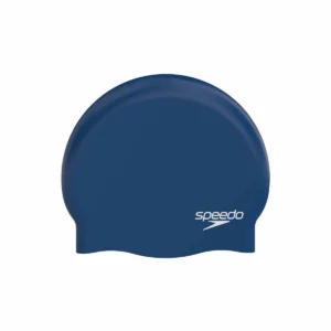 Speedo Adult Plain Moulded Silicone Cap Navy 870984-004