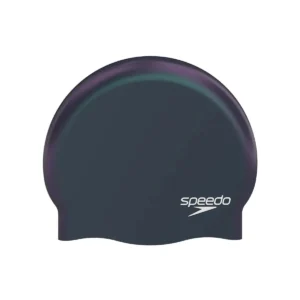 Speedo Adult Plain Moulded Silicone Cap Dusk Purple 870984-014