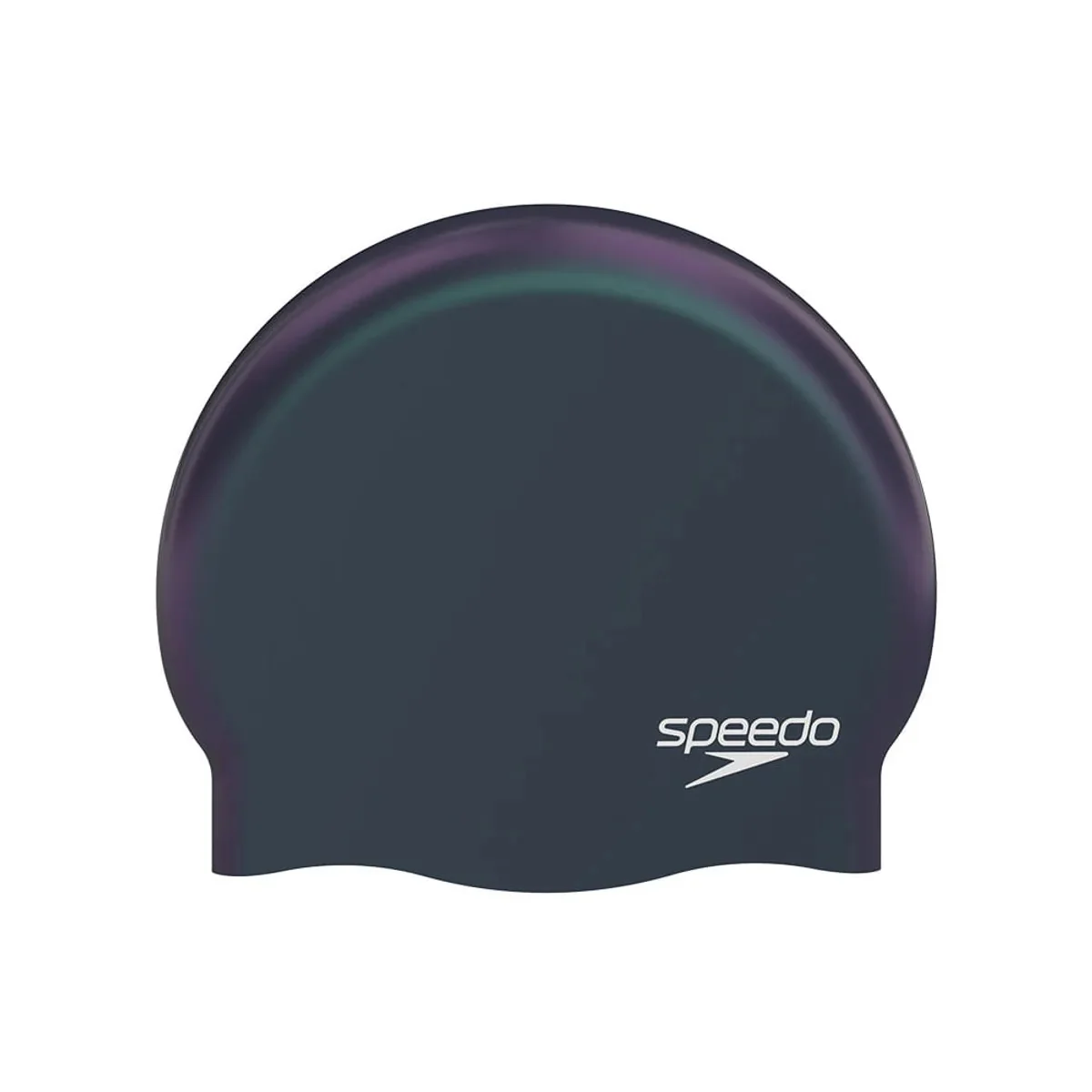 Speedo Adult Plain Moulded Silicone Cap Dusk Purple 870984-014