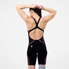 Speedo Women's Fastskin LZR Pure Intent 2.0 Openback Kneeskin Printed 8-A000404007 - Image 3