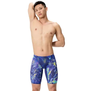 Speedo Men's Fastskin LZR Pure Valor 2.0 Jammer Navy/Multi 8-A000410002