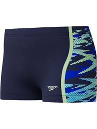 Speedo Boys' Hyperboom Splice Aquashort Blue 8-A000258002