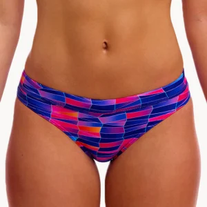 Funkita Ladies Bikini Bottom Sports Brief Warped Waves FKS027L72222