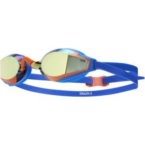 TYR Stealth-X Mirrored Adult Goggles LGSTLXM-409