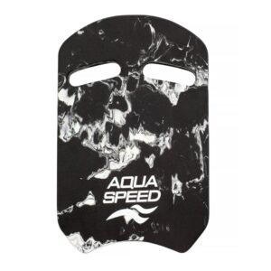 Aqua Speed Uni Swirl Kickboard 43cm Black col.05 163-05