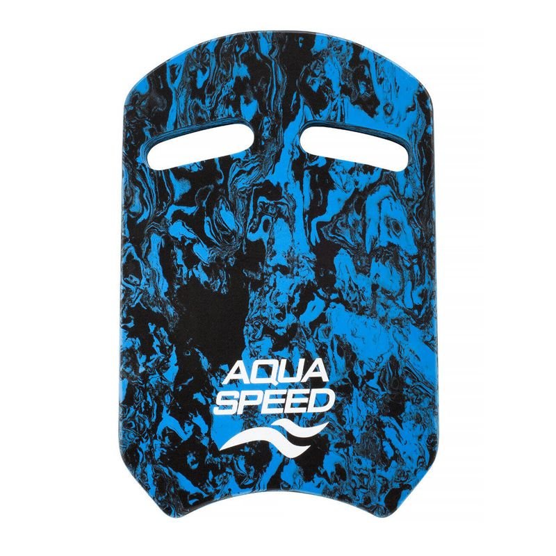 Aqua Speed Uni Swirl Kickboard 43cm Blue col.10 162-10
