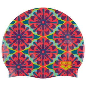 Arena Print 2 Silicone Σκουφάκι Κολύμβησης 1E368-124