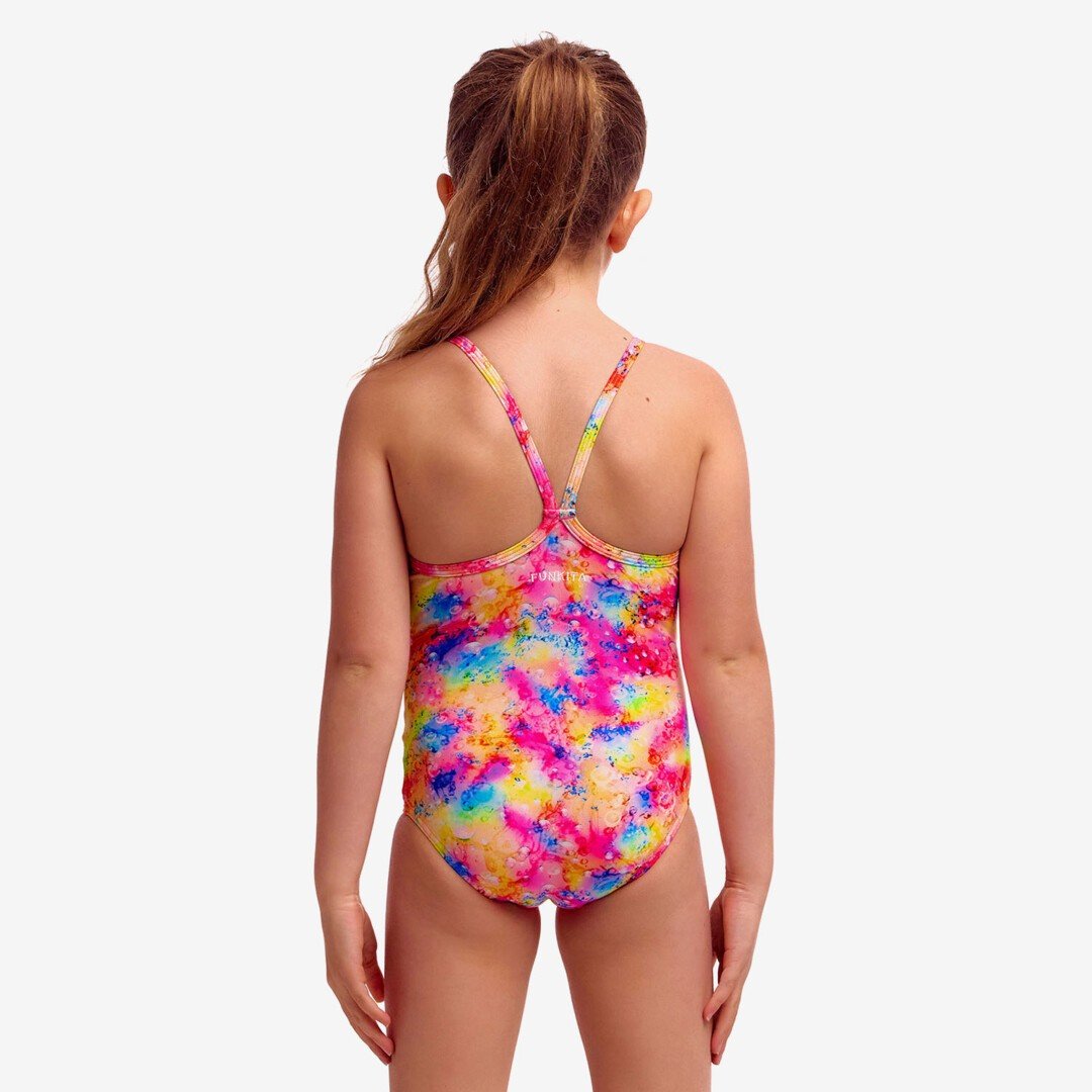 Fukita Toddler Girl's Printed One Piece Dry Me Παιδικό Μαγιό FKS022G72309 - Image 2