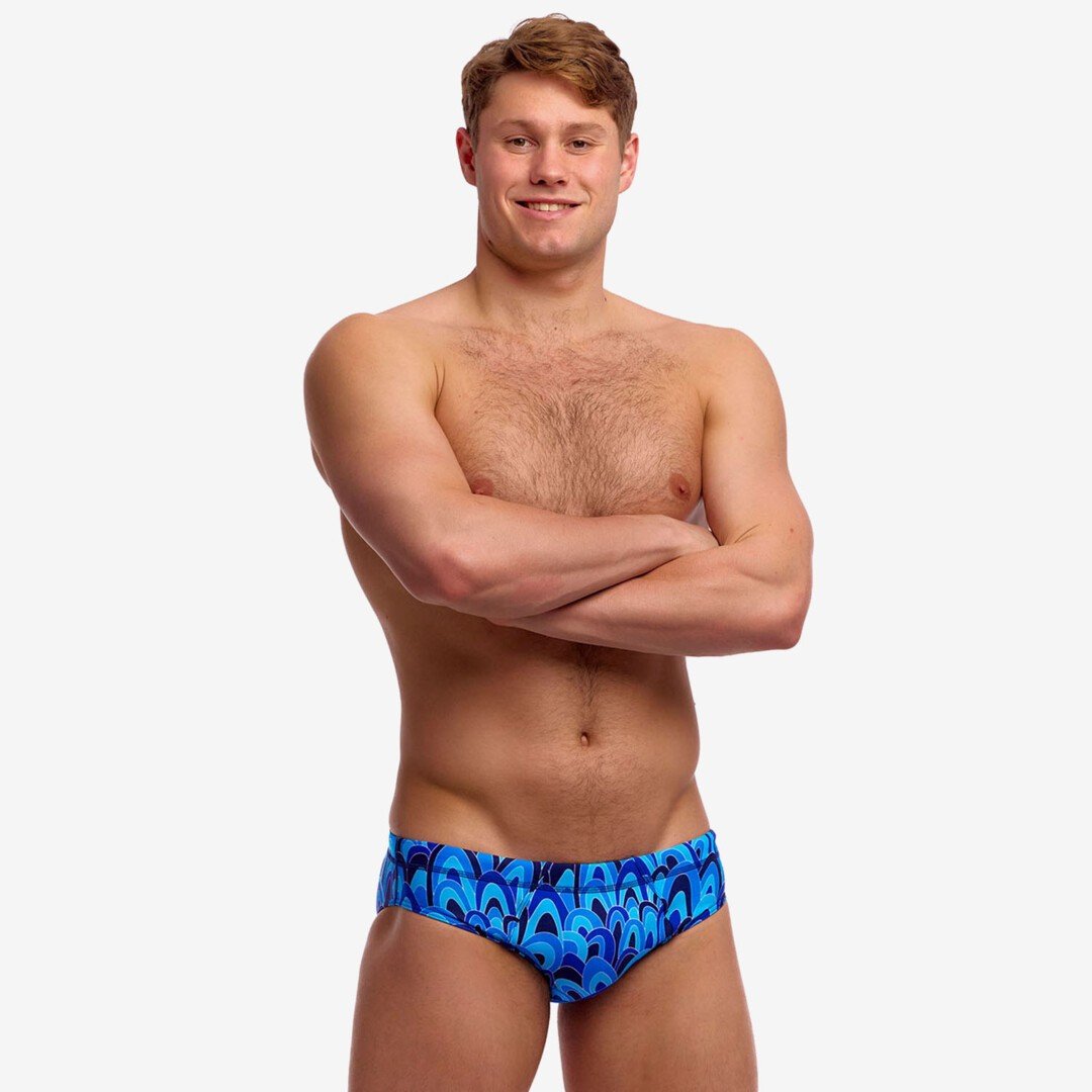 Funky Men's Hill Billy Blues Classic Brief FTS025M72362