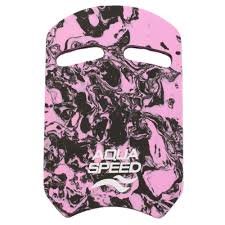 Aqua Speed Uni Swirl Kickboard 43cm Pink col.03 162-03