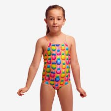 Fukita Toddler Girl's Printed One Piece Pinky Piney Παιδικό Μαγιό FKS022G72407