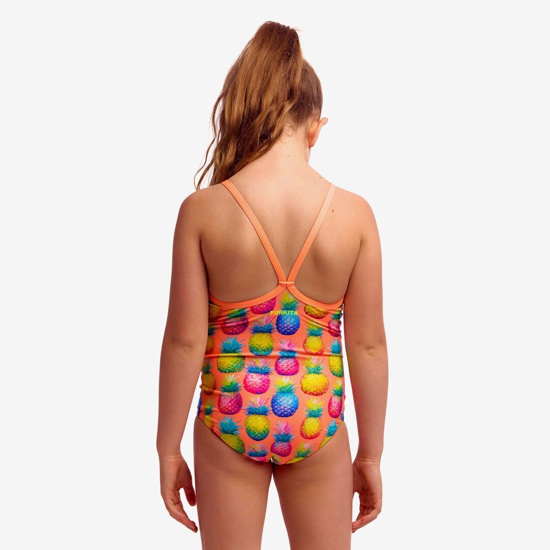 Fukita Toddler Girl's Printed One Piece Pinky Piney Παιδικό Μαγιό FKS022G72407 - Image 2
