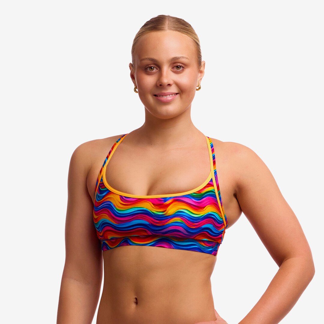 Funkita Ladies Bikini Sports Top Plastic Fantastic FKS026L72370