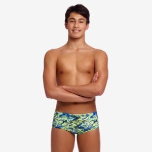 Funky Boy's Sidewinder Trunks Scaled Back FTS015B72388