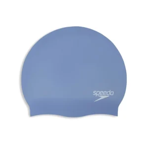 Speedo Adult Long Hair Silicone Cap Blue 806168-6681