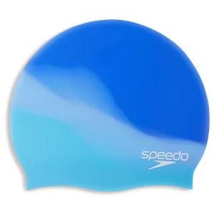 Speedo Adult Multi Colour Silicone Cap Blue 8-0616915334