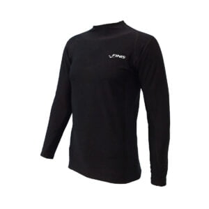 thermal swim shirt black