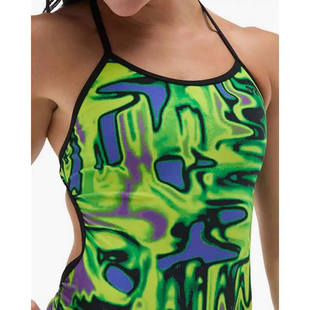 TYR Women's Durafast Elite® Cutoutfit Swimsuit – Flux P04138-697 - Image 4