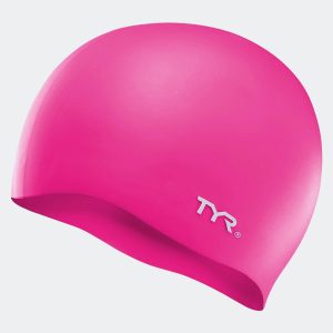 TYR Youth Silicone Wrinkle-Free Swim Cap Pink (10-16 YRS) Παιδικό Σκουφάκι Κολύμβησης LCSJR-693